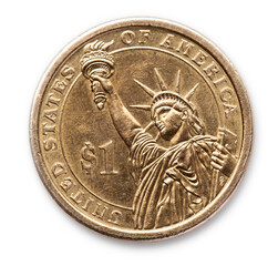 One dollar coin, 2008