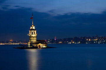 Maiden's Tower At Night 