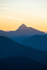 Sonnenaufgang in den Bayrischen Alpen