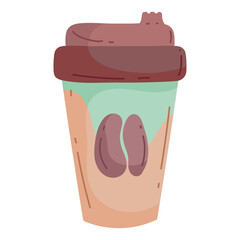 takeaway coffee cup