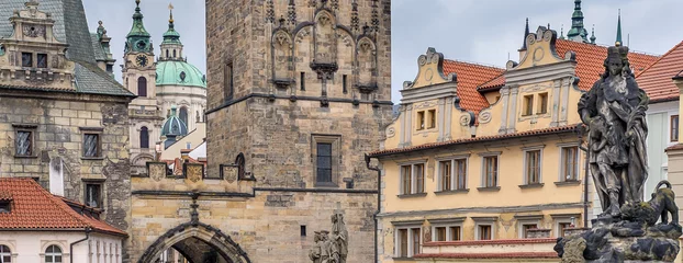 Fotobehang Prague architecture © expatphotos