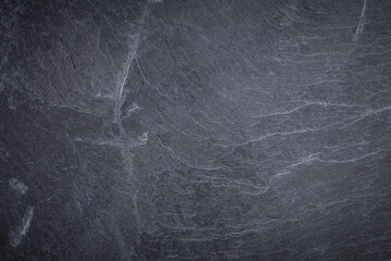 Dark gray slate texture, abstract black background