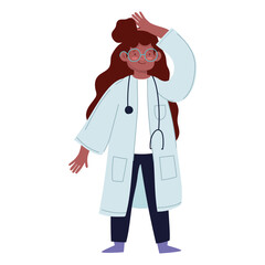 character woman doctor