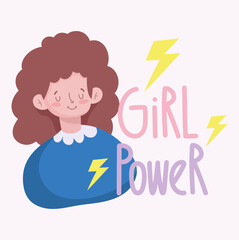 Girl Power lettering