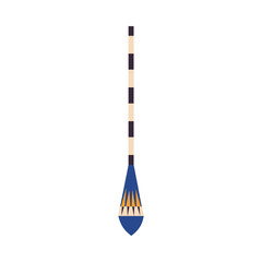 Ancient Egyptian Staff or Rod as Egypt Symbol Vector Illustration