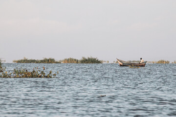 Obraz premium Unterwegs am Lake Victoria