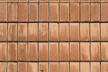 Texture of the old tile dull colors.