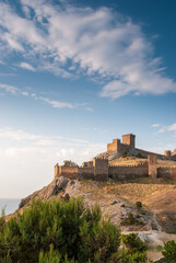 Obraz premium Genoa fortress of the 7th century AD. The city of Sudak. Crimea.