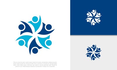 Human Resources Consulting Company, Global Community Logo.
