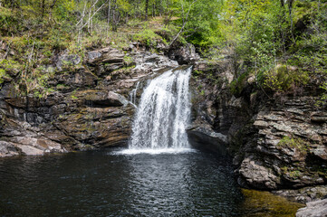 Fototapeta na wymiar Falloch Waterfall