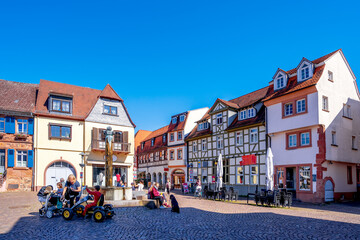 Marktplatz, Dieburg, Hessen, Deutschland 