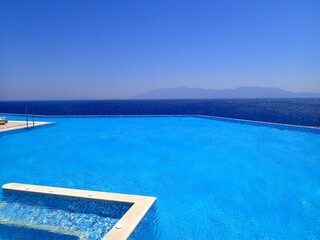 swimming pool in hotel