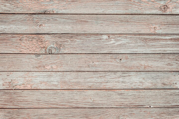 Planks of Old wooden fence. Natural vintage texture and background