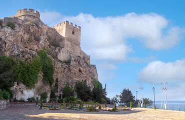 Andalusian village in the coast