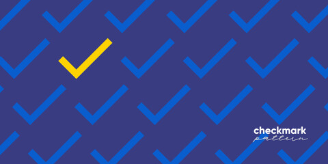 Pattern, checklist. Simple vector flat illustration. Background for social media, poster, banner. © Molibdenis-Studio