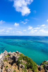Obraz premium 沖縄県宮古島、夏の風景・日本