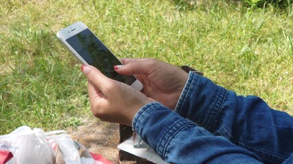スマホ操作