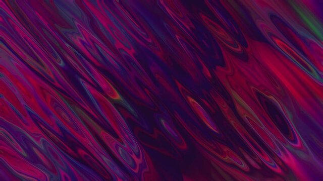 Abstract Colorful Background Soft Fluid Animation. Twisted gradient wavy twirls 3D. Fractal geometric motion. Patterns motion background with Titles. Oblique and straight lines. Footage 4K