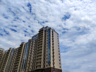 Fototapeta premium skyscraper in the sky