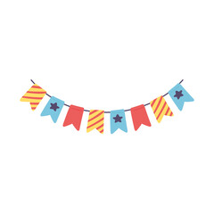 Obraz premium garland festive decoration