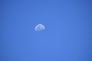Obraz premium Moon in Outer Space