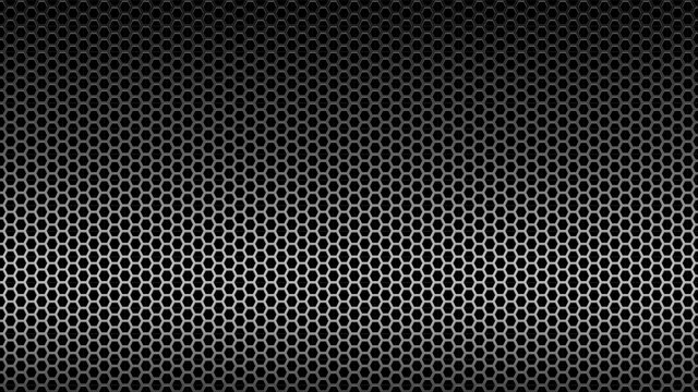 Carbon fiber texture. Metal grid background. Abstract technology . Dark background with lighting, Illustration