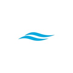 Natural Water wave Logo