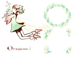 ハーブの妖精　オレガノ