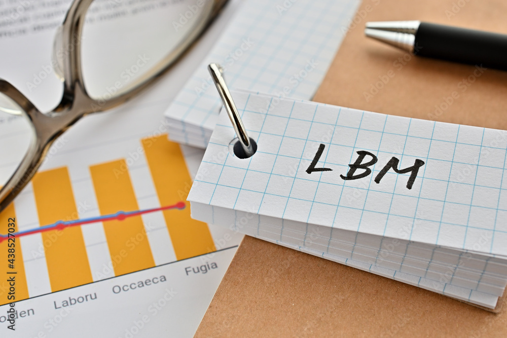 Poster there is a word book with the word of lbm which is an abbreviation for location based marketing on t
