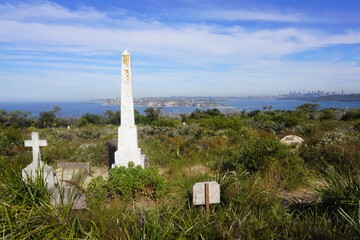 Third Quarantine Cemetery with a View of Sydney's Skyline