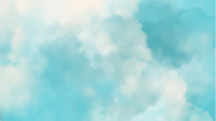 Blue watercolor background for textures backgrounds and web banners design