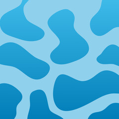 Abstract background of summer in blue, curve 057