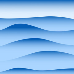Abstract background of summer in blue, curve 080