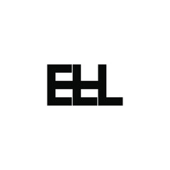 etl letter original monogram logo design
