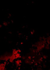 暗闇に光る幻想的な血のテクスチャ背景