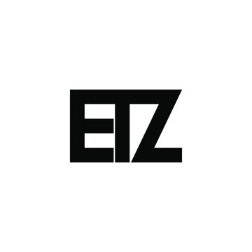 etz letter original monogram logo design