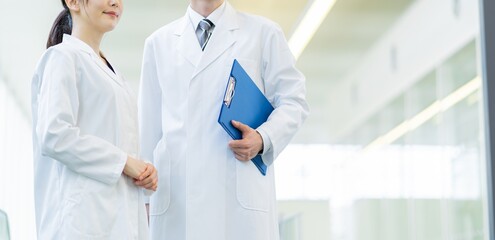 医師　2人　ポートレート