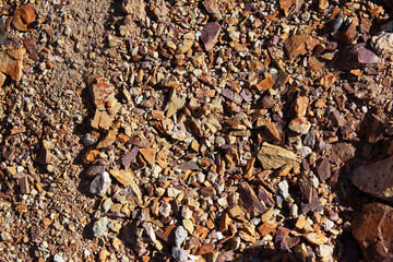 Texture of rocks. Mountain landscape. Tourism, travel. Background, design element.