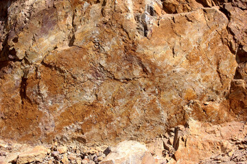 Texture of rocks. Mountain landscape. Tourism, travel. Background, design element.