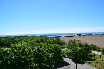 Obraz premium Orlean island on the St-Lawrence river