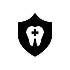 Dentist icon. Orthodontic symbol. Dental care vector illustration. Dentistry concept.