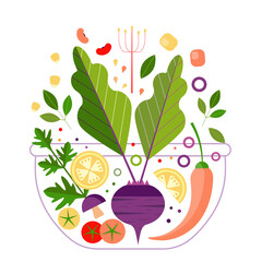 Vegan Salad Bowl Recipe for Organic Dinner