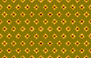 Geometric ethnic pattern flower color oriental. seamless pattern. Design for fabric, curtain, background, carpet, wallpaper, clothing, wrapping, Batik, fabric,Vector illustration