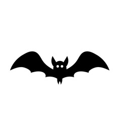 cartoon bat scary vector illustration halloween.