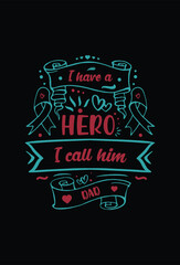 Happy Father's Day T- Shirt Design