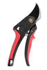 Garden pruner isolated