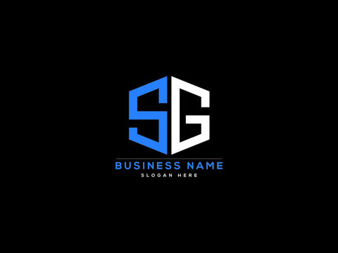 Letter SG Logo, creative sg logo icon vector for business