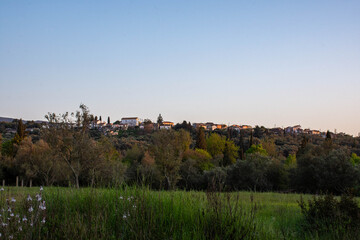 panorama of the agioi douloi corfu