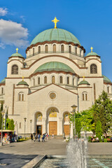 Belgrade, Saint Sava Church, HDR Image