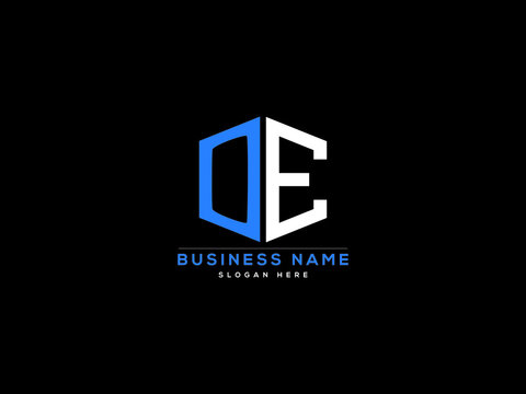 Letter OE Logo, creative oe logo icon vector for business